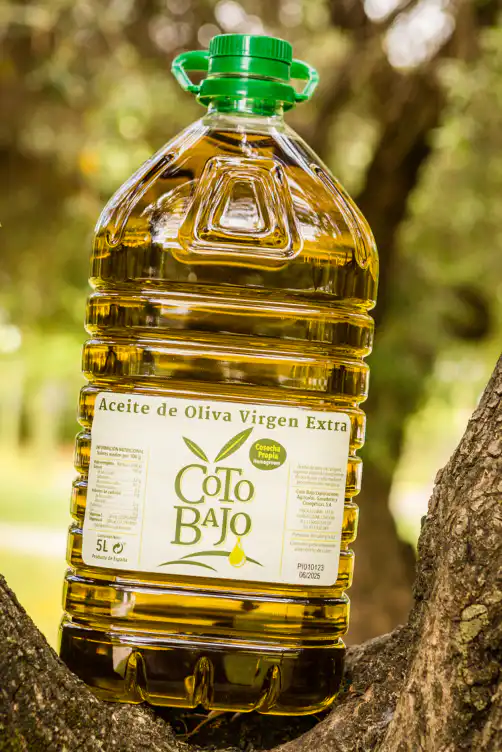 Garrafa de 5 litros aceite de oliva virgen extra huile d'olive