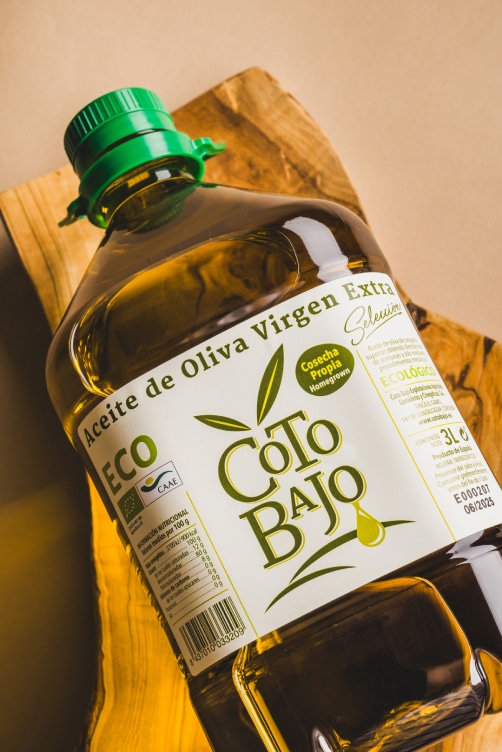 aceite de oliva extra virgen ecológico 3 litros