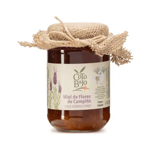 Miel de flores de campiña de coto bajo
