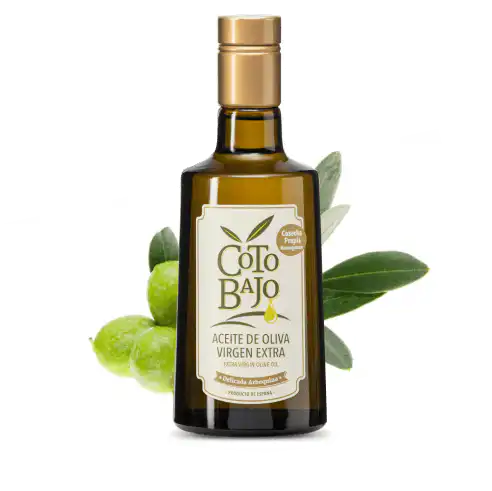 aceite de oliva arbequina de coto bajo