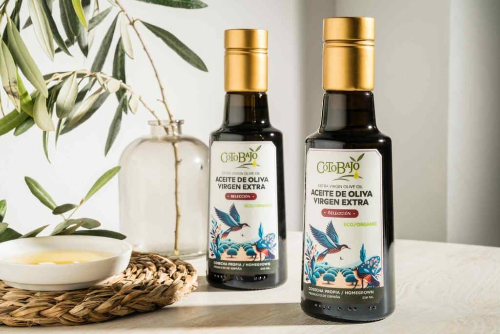 2 botellas de aceite de oliva virgen extra ecologico