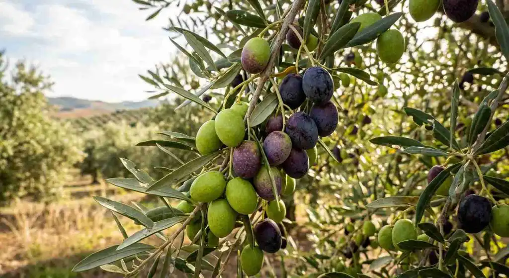 maduración de la aceituna en Coto Bajo